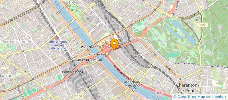 localisation de l'entreprise DIFFERENCES  CHARENTON-LE-PONT