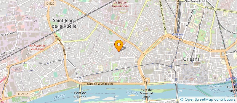 localisation de l'entreprise DIFFERENCES à ORLEANS