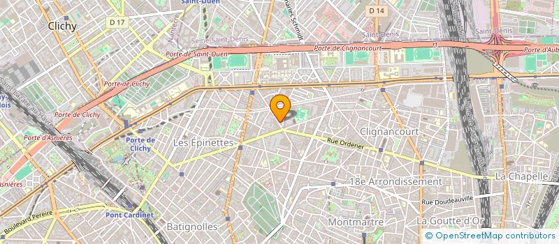 localisation de l'entreprise DIFFERENCIEL  PARIS