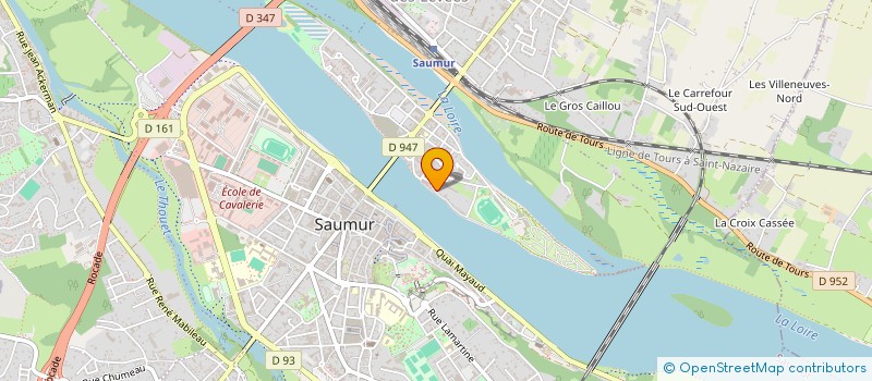 localisation de l'entreprise DIFFERENT HOLIDAYS  SAUMUR