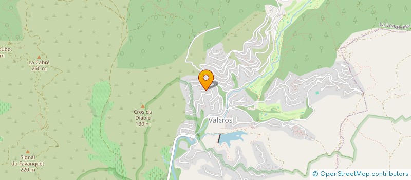 localisation de l'entreprise DIFFERENTIA  LA LONDE-LES-MAURES