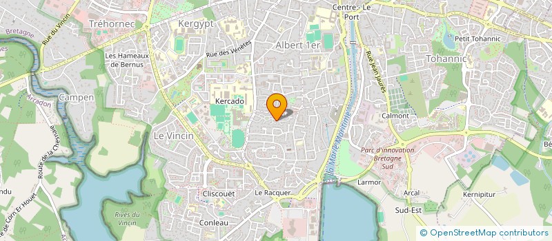 localisation de l'entreprise DIFFERENTIEL à VANNES