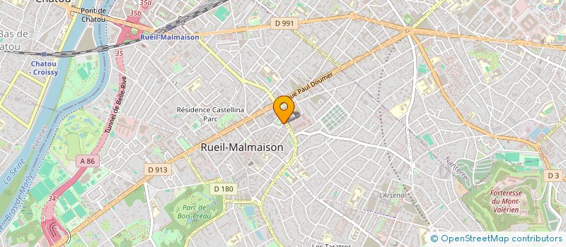 localisation de l'entreprise DIFFERENTIEL PROD  RUEIL-MALMAISON