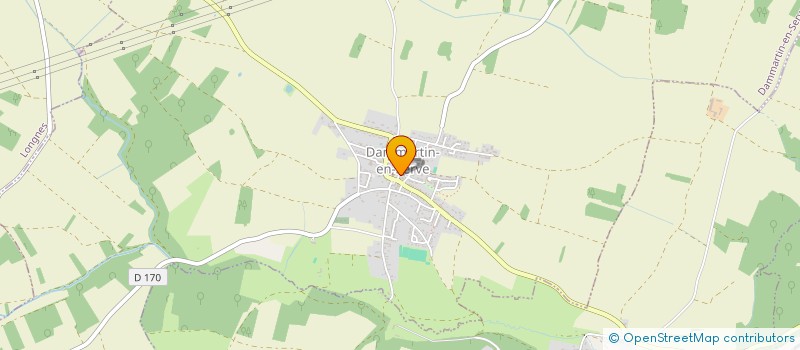 localisation de l'entreprise DIFFERENTS CIELS à DAMMARTIN-EN-SERVE