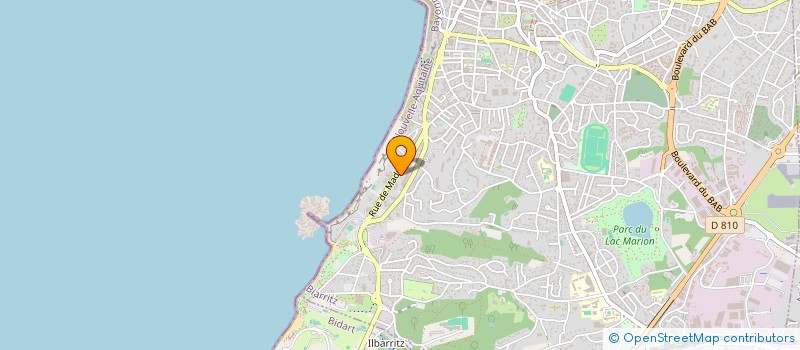 localisation de l'entreprise DIFFINE - CONSTRUCTION à BIDART