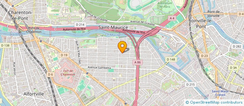 localisation de l'entreprise DIFFUMAT S A R L à MAISONS-ALFORT