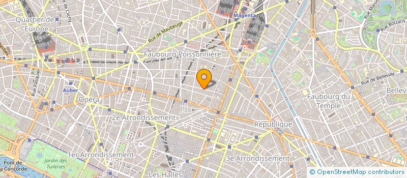 localisation de l'entreprise DIFFUMATEX à PARIS