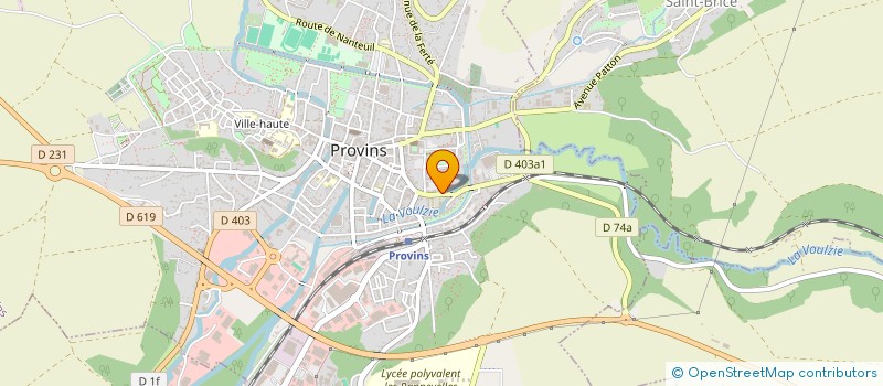 localisation de l'entreprise DIFFUS EUROPEEN DE FINANCE & INVESTISSEM à PROVINS