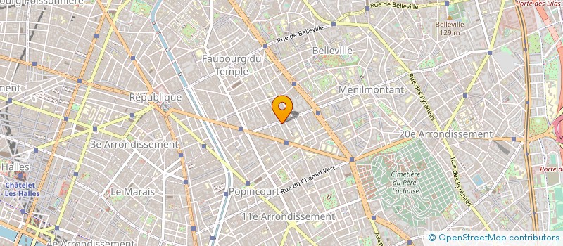 localisation de l'entreprise DIFFUS MEUBLES FRANCE DMF à PARIS