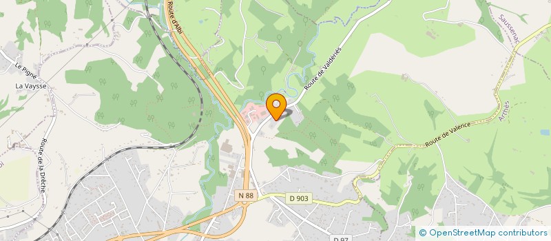 localisation de l'entreprise DIFFUSAUTO SARL  LESCURE-D'ALBIGEOIS