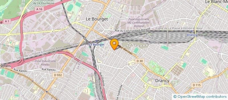 localisation de l'entreprise DIFFUSCOM  DRANCY