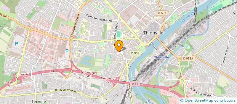localisation de l'entreprise DIFFUSE MON BIEN à THIONVILLE