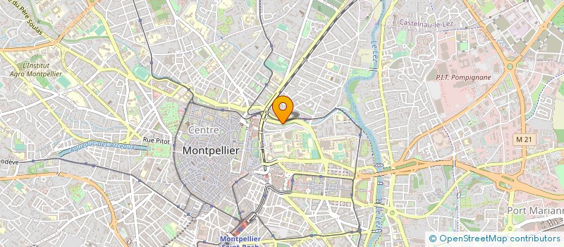 localisation de l'entreprise DIFFUSION 2000 SARL à MONTPELLIER