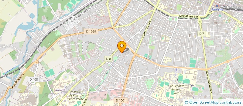 localisation de l'entreprise DIFFUSION à AMIENS