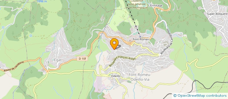 localisation de l'entreprise DIFFUSION ARTIC MAGASIN ET ARTIC PUBLICI à FONT-ROMEU-ODEILLO-VIA