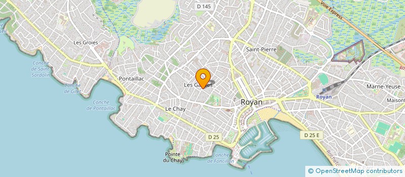 localisation de l'entreprise DIFFUSION ARTS MULTIPLES EXPRESSIONS ORGANISATION CREATION  ROYAN