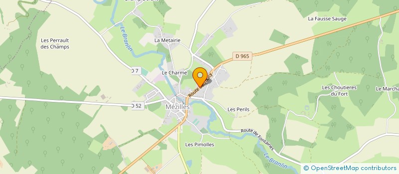 localisation de l'entreprise DIFFUSION ASSISTANCE FORTERRE PUISAYE à TOUCY