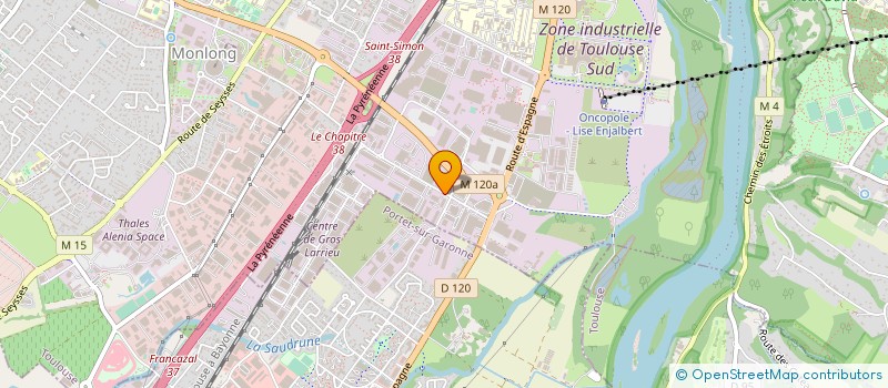 localisation de l'entreprise DIFFUSION AUDIO TELEVISION VIDEO à TOULOUSE