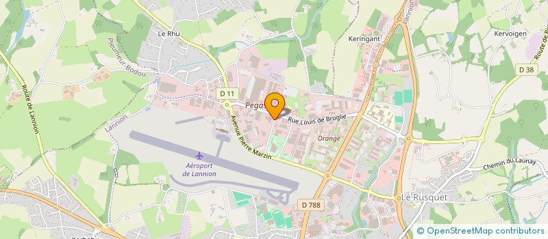 localisation de l'entreprise DIFFUSION AUTEURS COMPOSITEURS INTERNET à LANNION