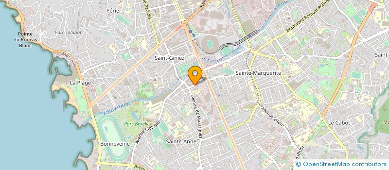 localisation de l'entreprise DIFFUSION AUTO MEDITERRANEE à MARSEILLE