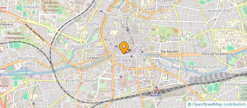 localisation de l'entreprise DIFFUSION AUTOMOBILE MARQUES EUROPEENNES à RENNES