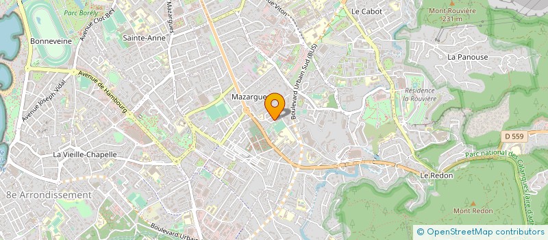 localisation de l'entreprise DIFFUSION BELLAMY à MARSEILLE