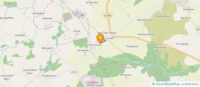 localisation de l'entreprise DIFFUSION BROADCAST SYSTEME à LA MARTYRE