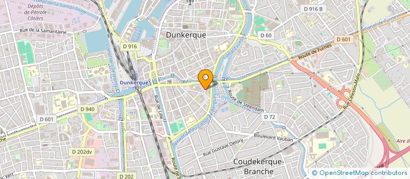 localisation de l'entreprise DIFFUSION & COMMERCE PRODUITS ALIMENTAIR à DUNKERQUE