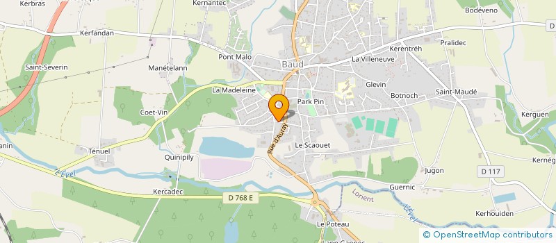 localisation de l'entreprise DIFFUSION COMMUNICATION ET TECHNIQUE à BAUD