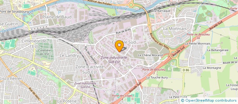 localisation de l'entreprise DIFFUSION CONFORT  CESSON-SEVIGNE