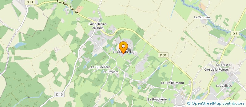 localisation de l'entreprise DIFFUSION D EMISSION MUSICALES ANIMEES à RIVES-DU-FOUGERAIS
