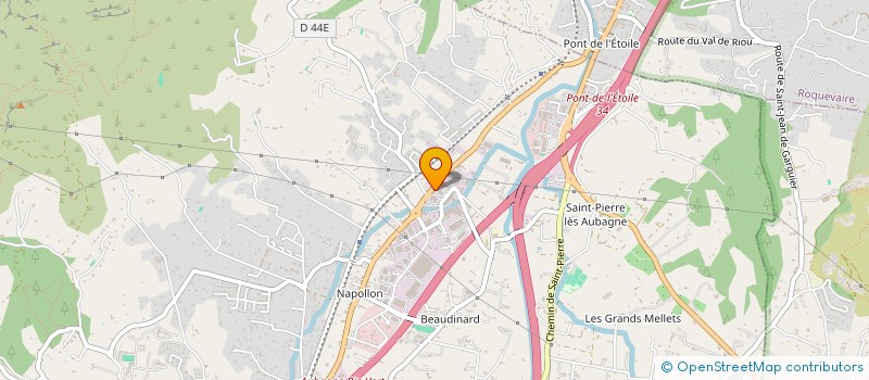localisation de l'entreprise DIFFUSION D'UTILITAIRES D'OCCASION à AUBAGNE