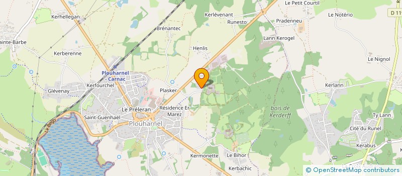 localisation de l'entreprise DIFFUSION DE L ABBAYE à PLOUHARNEL