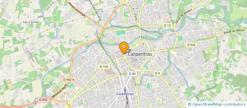 localisation de l'entreprise DIFFUSION DE PRODUITS ALIMENTAIRES, SOCIETE DE...  CARPENTRAS