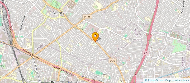 localisation de l'entreprise DIFFUSION DE PRODUITS ET MATERIELS à DRANCY