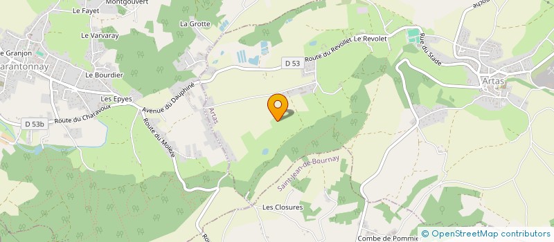 localisation de l'entreprise DIFFUSION DES FABRIQUANTS DE MEUBLES ET SALONS 38 à MEYRIEU-LES-ETANGS