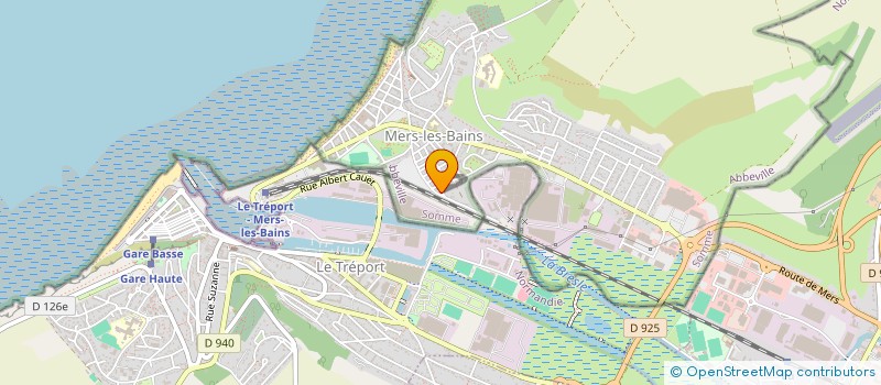 localisation de l'entreprise DIFFUSION DES LITTERATURES EN LANGUES AFRICAINES  MERS-LES-BAINS