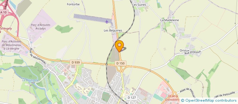 localisation de l'entreprise DIFFUSION DIRECTE à SAINT-JEAN-D'ANGELY