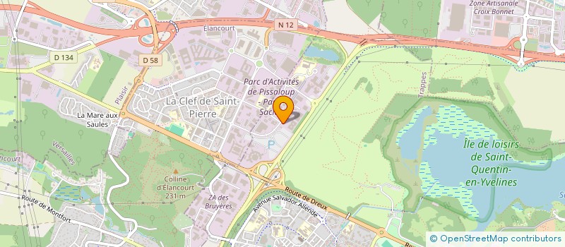 localisation de l'entreprise DIFFUSION DU MATERIEL SCIENTIFIQUE à TRAPPES