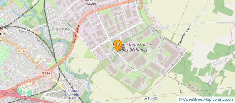 localisation de l'entreprise DIFFUSION ELECTRONIQUE AUX COLLECTIVITES à SAINT-OUEN-L'AUMONE