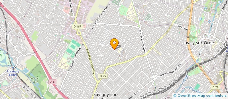 localisation de l'entreprise DIFFUSION EQUIPEMENTS MESURE INGENIERIE  SAVIGNY-SUR-ORGE