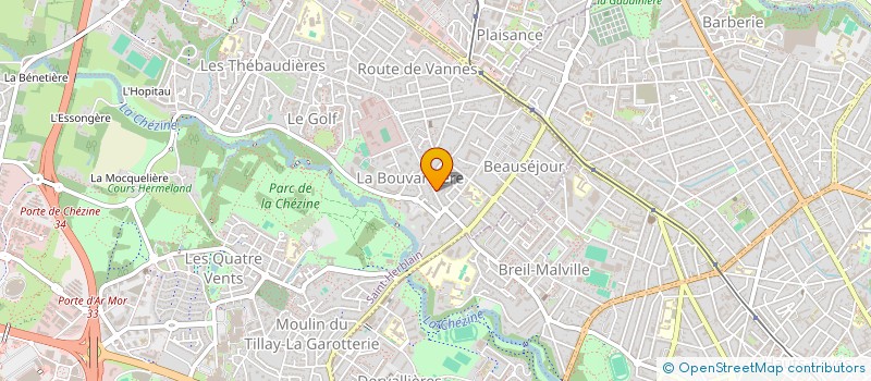 localisation de l'entreprise DIFFUSION EQUIPEMENTS MISE EN FORME à SAINT-HERBLAIN
