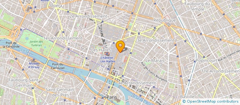 localisation de l'entreprise DIFFUSION ESTHETIQUE CORPORELL à PARIS