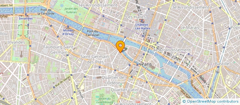 localisation de l'entreprise DIFFUSION ET PROMOTION DU LIVRE  PARIS