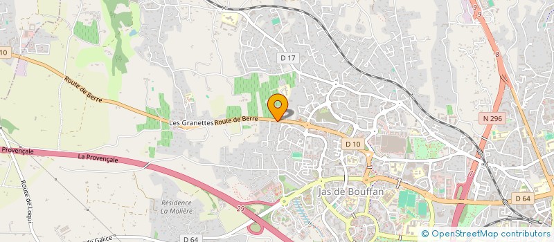 localisation de l'entreprise DIFFUSION GENERALE AUTOMOBILE à AIX-EN-PROVENCE
