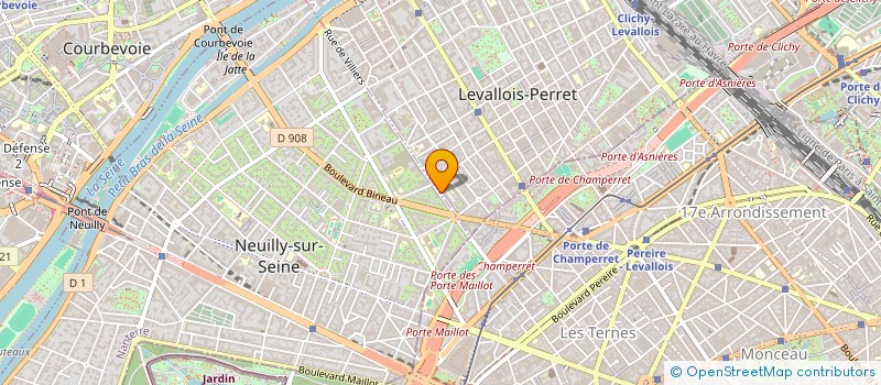 localisation de l'entreprise DIFFUSION INTERNATIONALE ARTS LOISIRS à LEVALLOIS-PERRET
