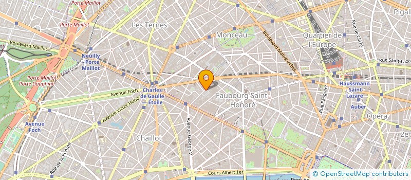 localisation de l'entreprise DIFFUSION INTERNATIONALE FOUQUET'S  PARIS