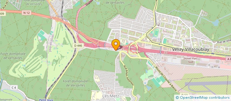 localisation de l'entreprise DIFFUSION JARDIN à JOUY-EN-JOSAS