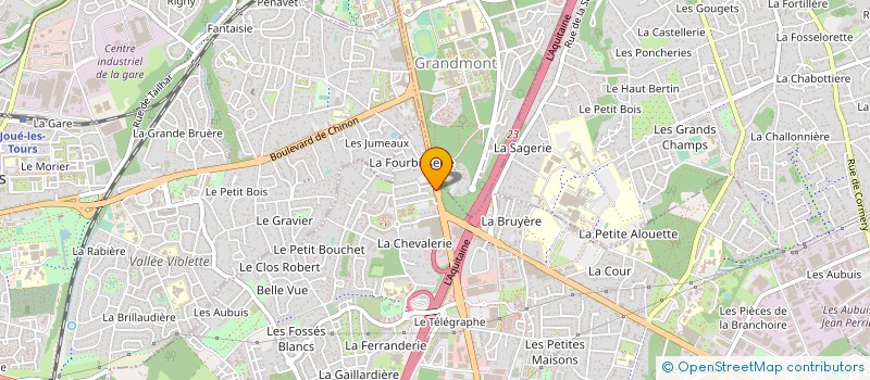 localisation de l'entreprise DIFFUSION LOCATION SERVICES à CHAMBRAY-LES-TOURS