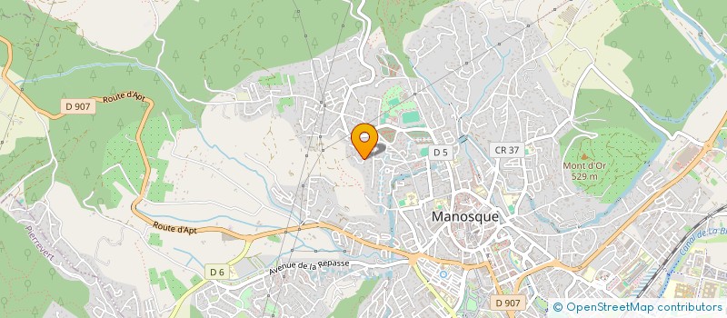 localisation de l'entreprise DIFFUSION MAISONS ET DOMAINES à MANOSQUE